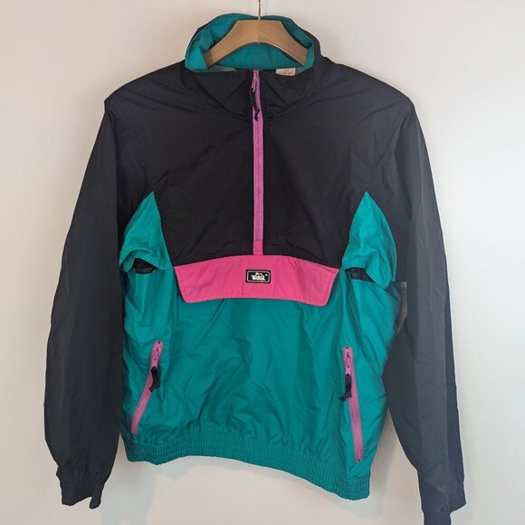 Vintage 90s Woolrich Windebreaker, Sz M - Picture 1 of 6